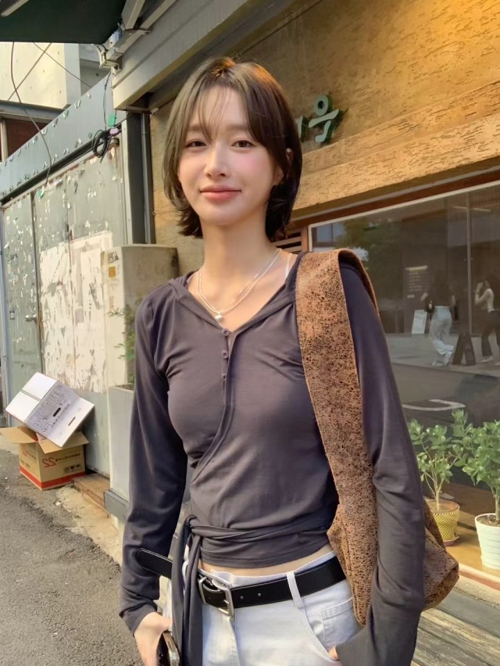 There By - Korean Women Fashion - #vintagekidsstyle - Like Tee - 2