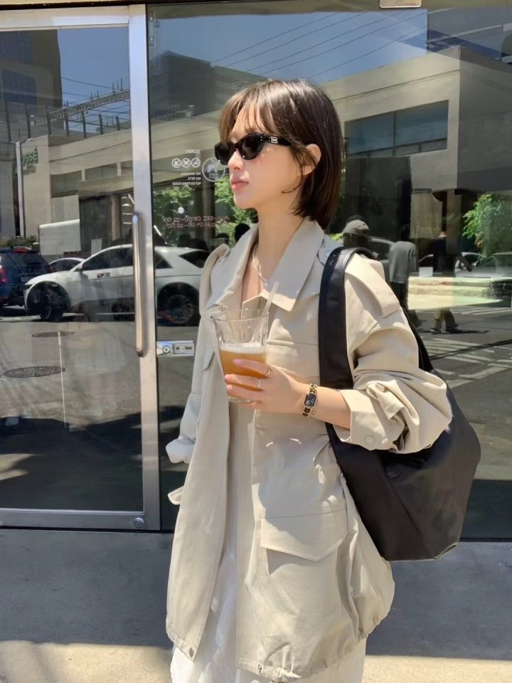 There By - Korean Women Fashion - #vintagekidsstyle - Monday Field Jacket