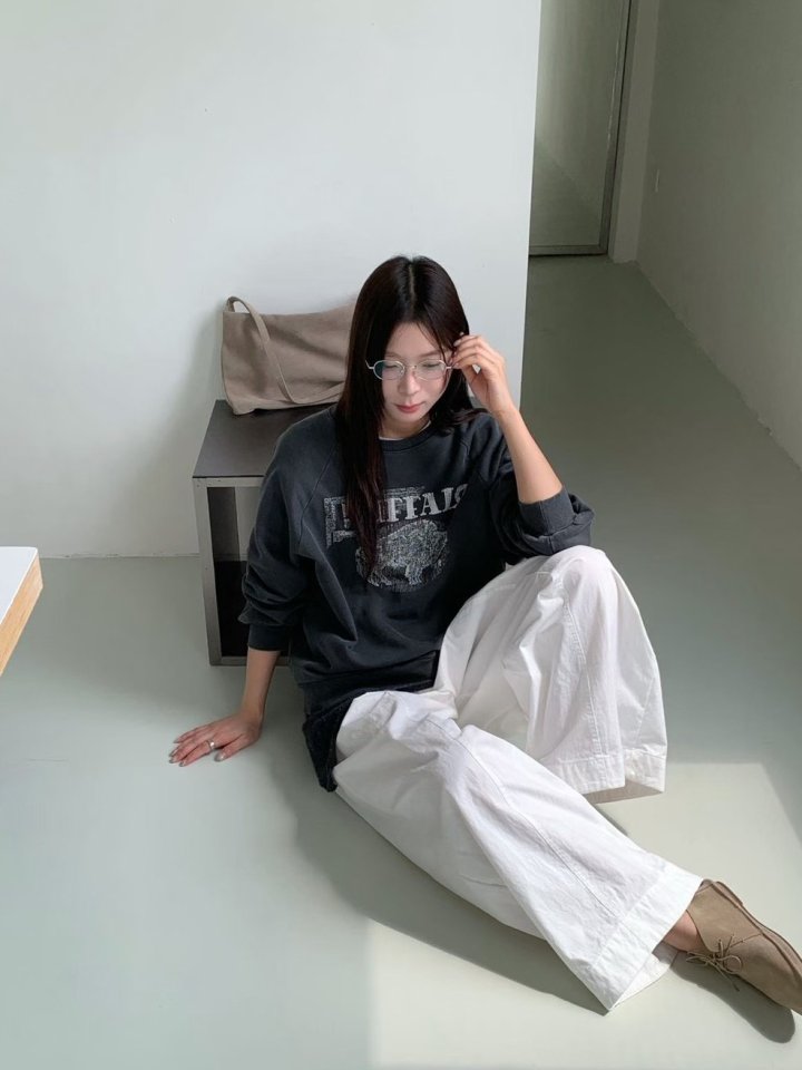There By - Korean Women Fashion - #womensfashion - Buffalo Sweatshirts