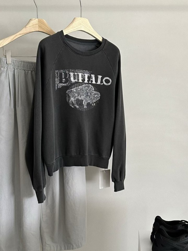 There By - Korean Women Fashion - #womensfashion - Buffalo Sweatshirts - 5