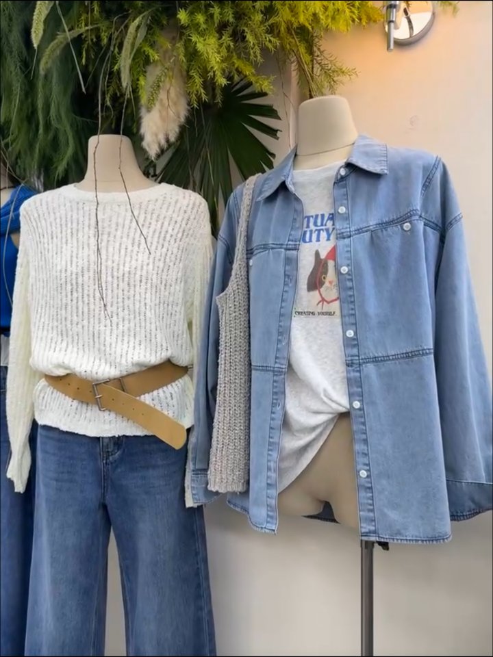 There By - Korean Women Fashion - #womensfashion - Max Denim Shirt - 5