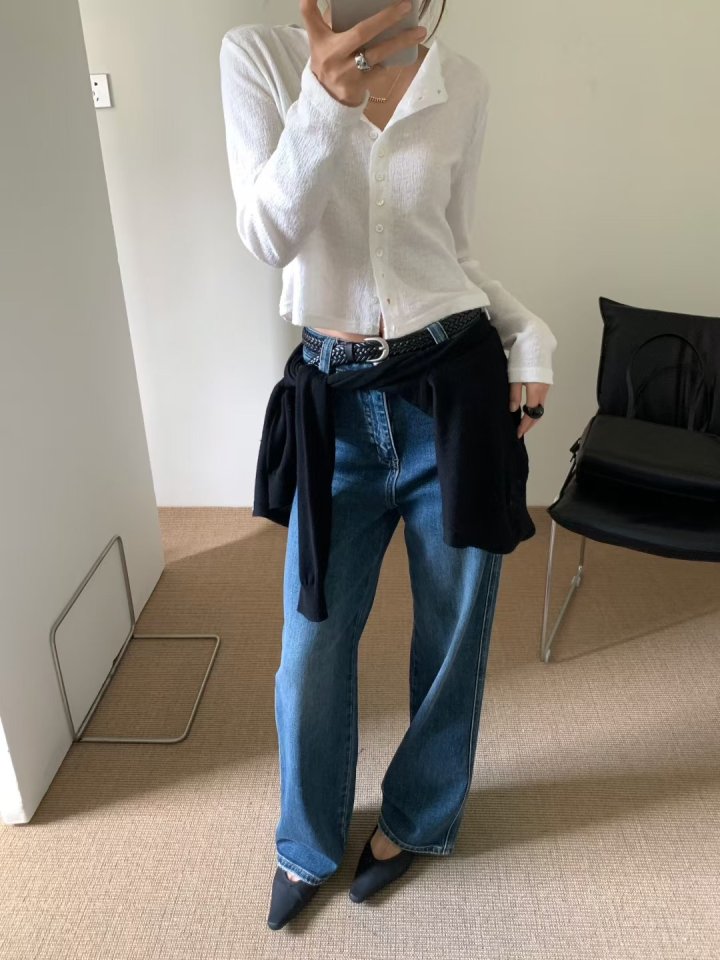 There By - Korean Women Fashion - #womensfashion - 992 Straight Denim Pants