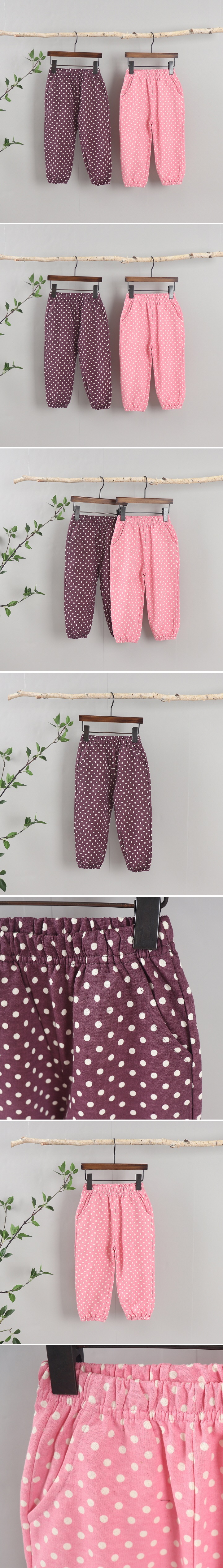 Tony - Korean Children Fashion - #kidsshorts - Dot Pants