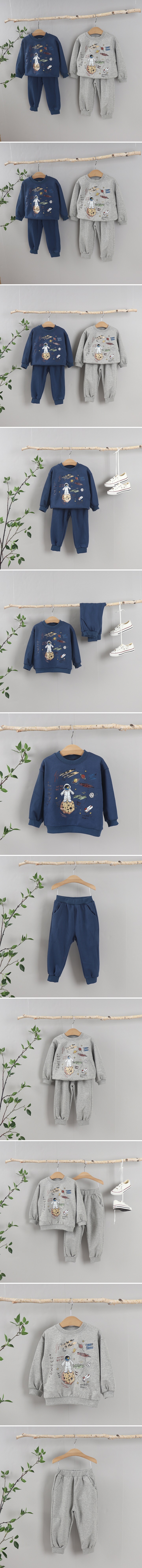 Tony - Korean Children Fashion - #kidsstore - Space Set