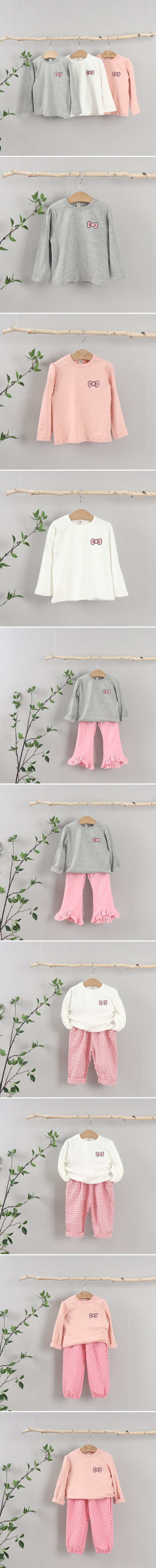 Tony - Korean Children Fashion - #stylishchildhood - Ribbon Tee