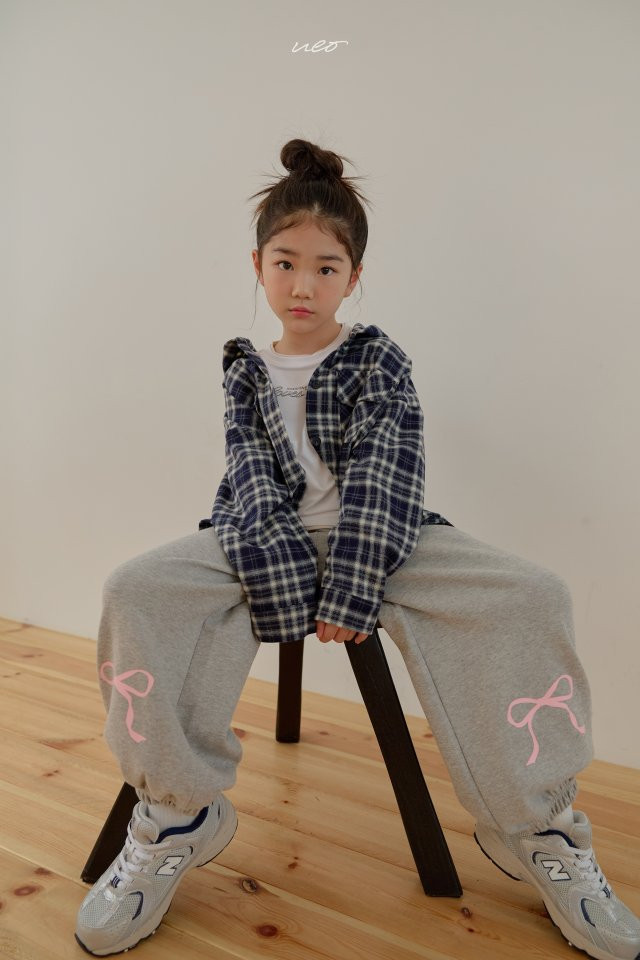 U Eo - Korean Children Fashion - #Kfashion4kids - Teto Check Hoodie Shirt - 11