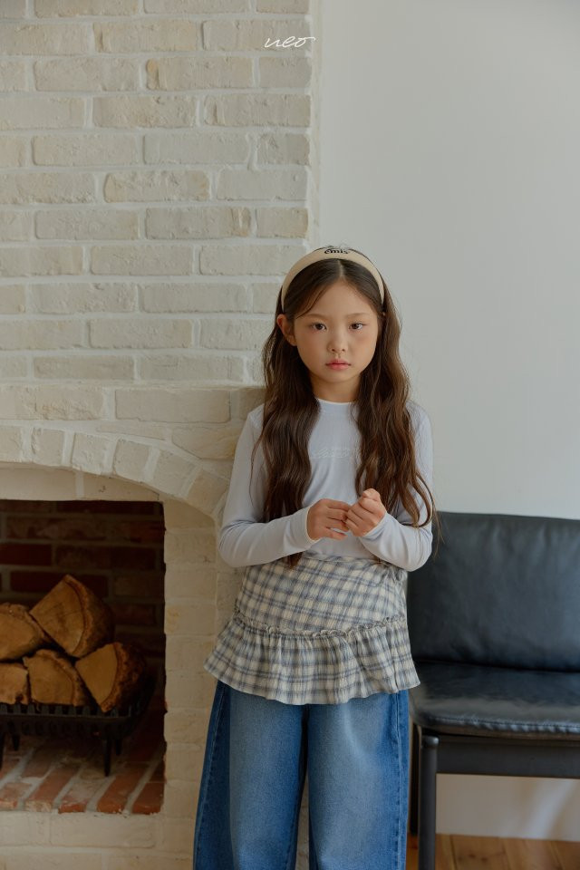 U Eo - Korean Children Fashion - #Kfashion4kids - Slouchy Denim Pants - 8
