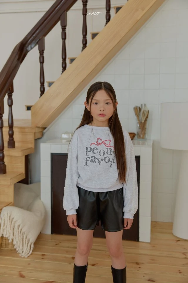 U Eo - Korean Children Fashion - #Kfashion4kids - Peony Boat Neck Sweatshirt - 9