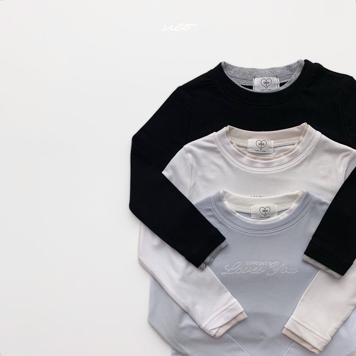 U Eo - Korean Children Fashion - #prettylittlegirls - Love You Layered Tee - 4