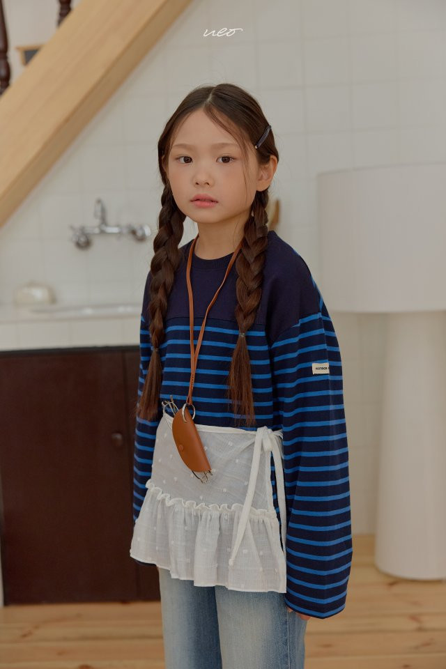 U Eo - Korean Children Fashion - #childofig - Again Girl Wrap Skirt - 10