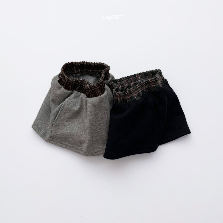 U Eo - Korean Children Fashion - #stylishchildhood - Romantic Check Skirt - 4