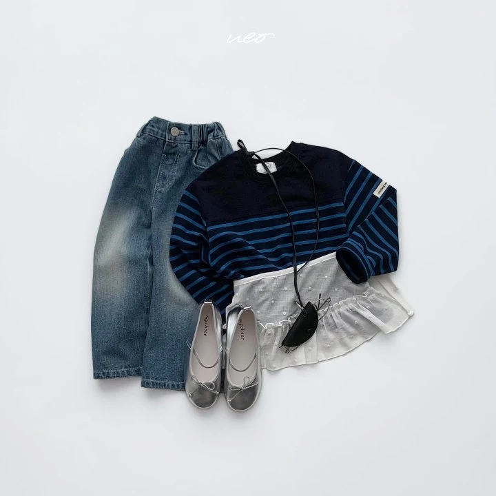U Eo - Korean Children Fashion - #childrensboutique - Butter Bootcut Denim Pants - 9