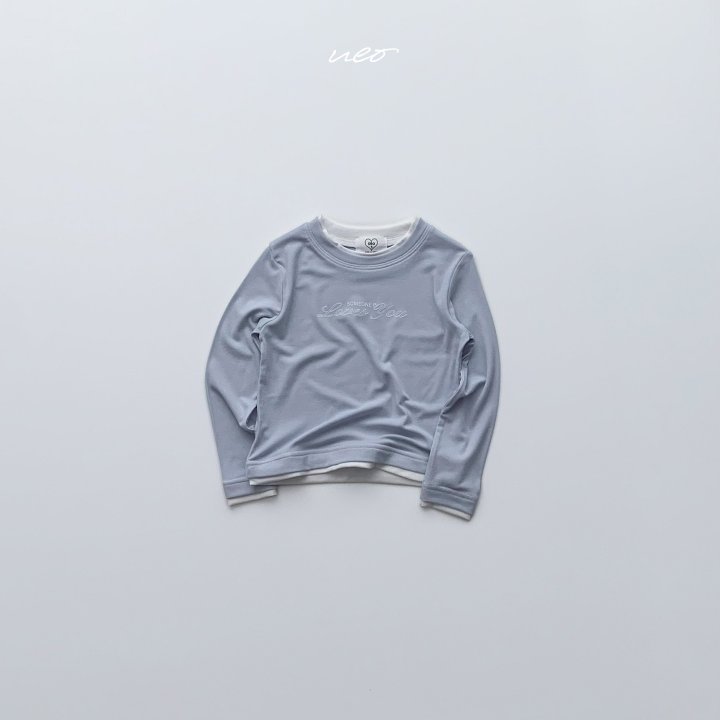 U Eo - Korean Children Fashion - #childrensboutique - Love You Layered Tee - 6