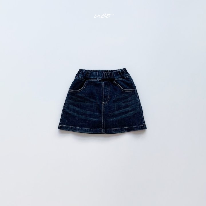 U Eo - Korean Children Fashion - #childrensboutique - Micro Denim Skirt - 7