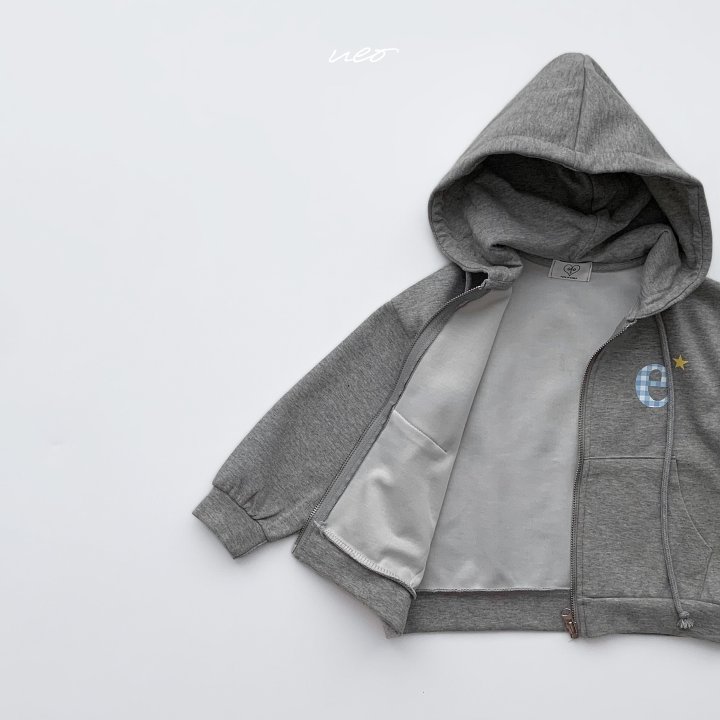 U Eo - Korean Children Fashion - #childrensboutique - E-Star Hoodie Zip-Up - 6