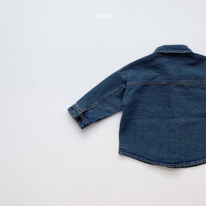 U Eo - Korean Children Fashion - #discoveringself - Wild Denim Shacket - 5