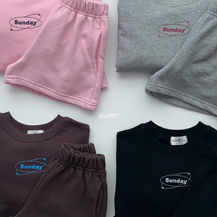 U Eo - Korean Children Fashion - #designkidswear - Sunday Pants Set - 4