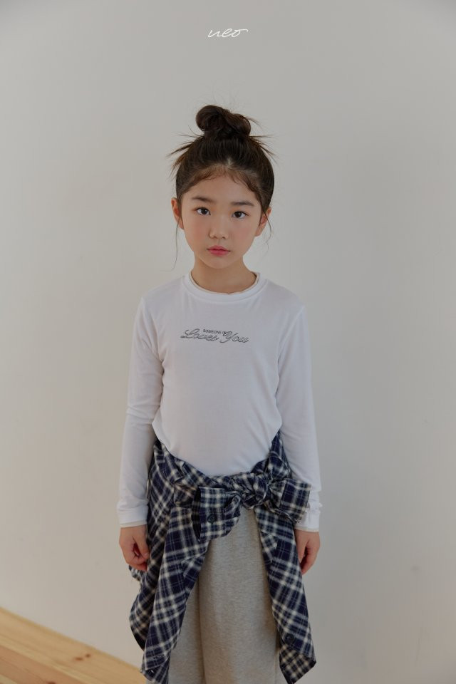 U Eo - Korean Children Fashion - #discoveringself - Love You Layered Tee - 8
