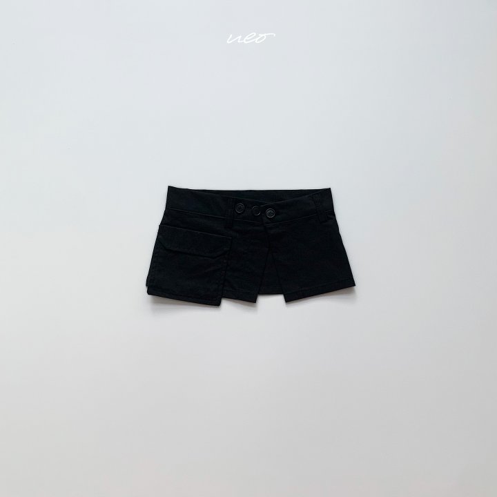 U Eo - Korean Children Fashion - #fashionkids - Trendy Cargo Wrap Skirt - 6