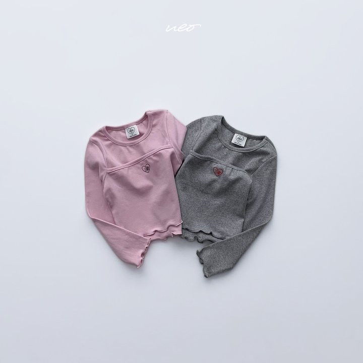 U Eo - Korean Children Fashion - #fashionkids - Yogurt Layered Tee