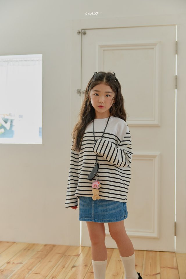 U Eo - Korean Children Fashion - #fashionkids - Micro Denim Skirt - 10