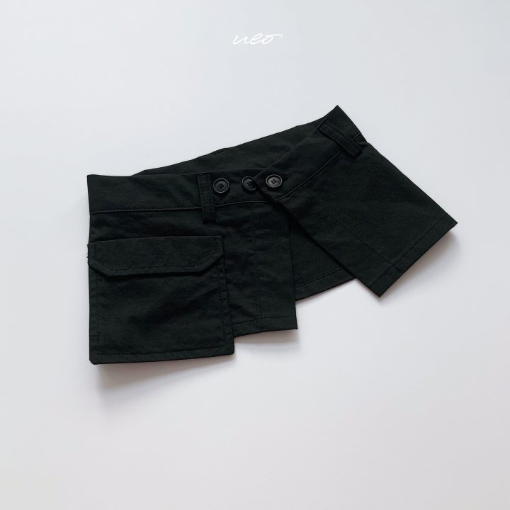 U Eo - Korean Children Fashion - #kidsshorts - Trendy Cargo Wrap Skirt - 7