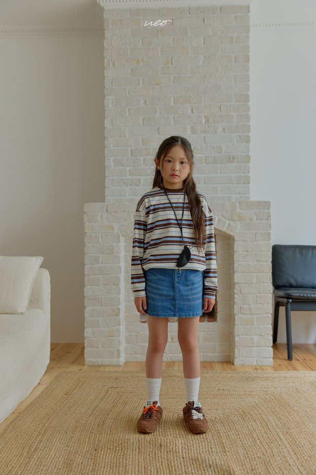 U Eo - Korean Children Fashion - #kidsshorts - Micro Denim Skirt - 11