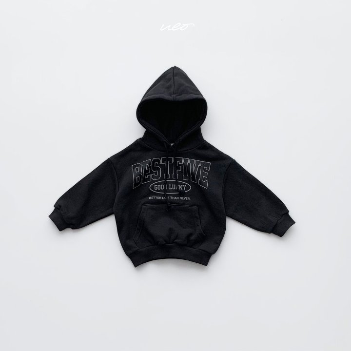 U Eo - Korean Children Fashion - #kidsshorts - Good Lucky Hoodie - 6