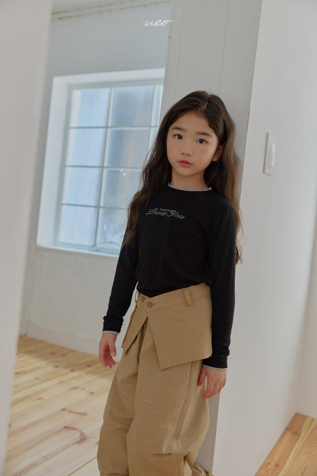 U Eo - Korean Children Fashion - #kidsstore - Trendy Cargo Wrap Skirt - 8