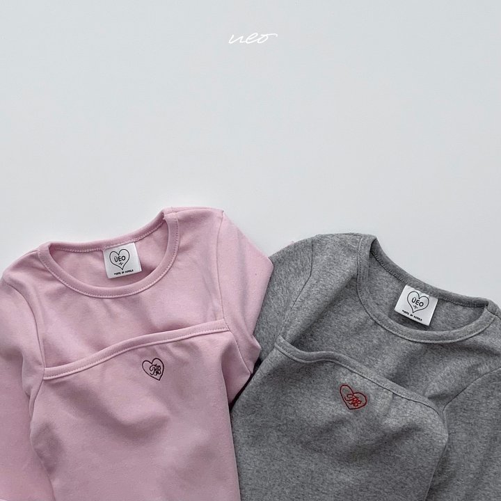 U Eo - Korean Children Fashion - #kidsstore - Yogurt Layered Tee - 3