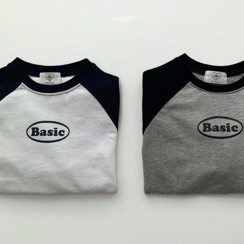 U Eo - Korean Children Fashion - #kidsstore - Basic Raglan Boxy Tee