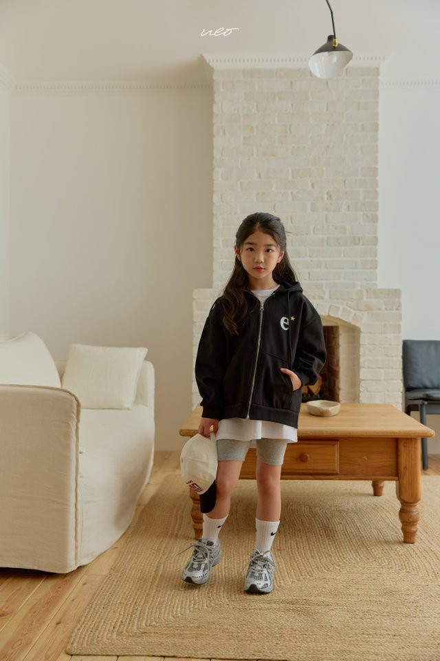 U Eo - Korean Children Fashion - #kidsstore - E-Star Hoodie Zip-Up - 11