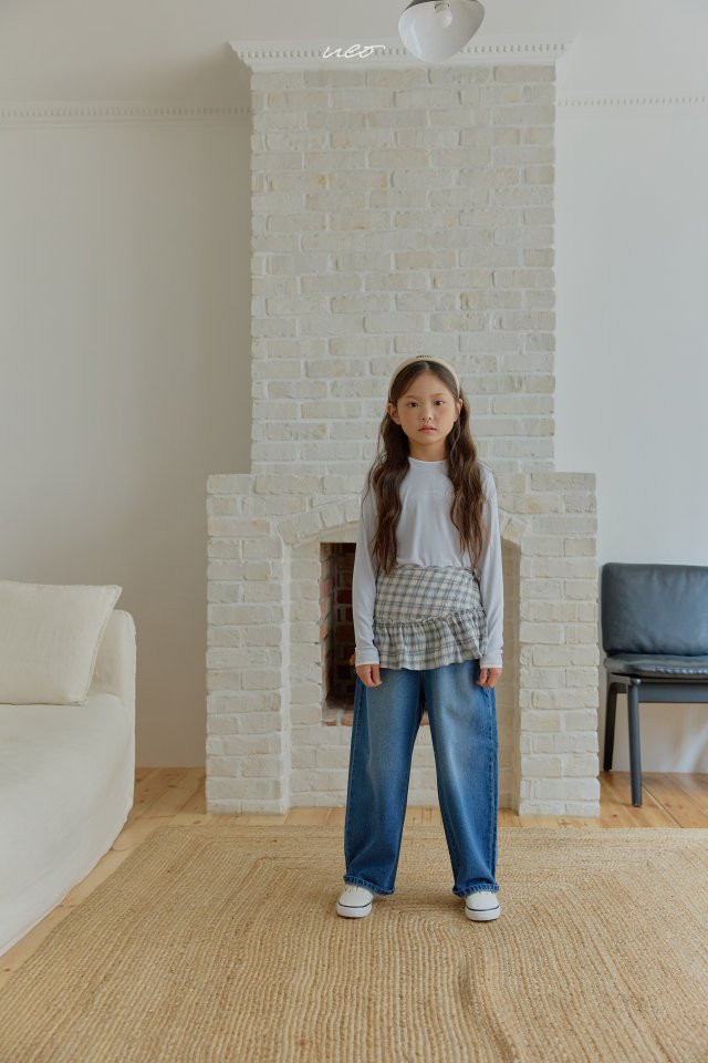 U Eo - Korean Children Fashion - #littlefashionista - Slouchy Denim Pants - 9