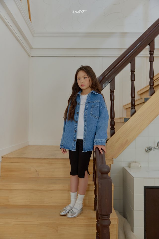U Eo - Korean Children Fashion - #magicofchildhood - Wild Denim Shacket - 12