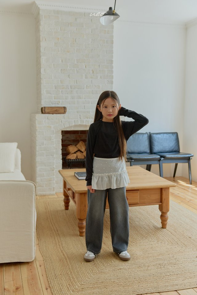U Eo - Korean Children Fashion - #magicofchildhood - Slouchy Denim Pants - 10