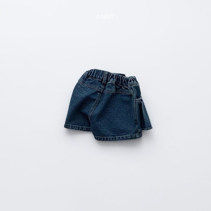 U Eo - Korean Children Fashion - #magicofchildhood - Petit Culotte Denim Pants - 3