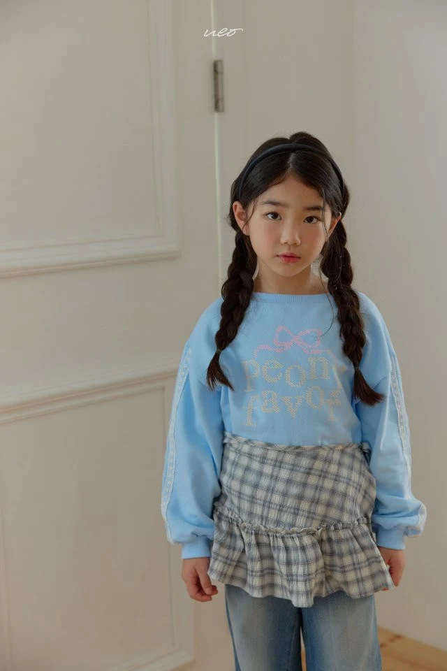 U Eo - Korean Children Fashion - #magicofchildhood - Peony Boat Neck Sweatshirt - 11
