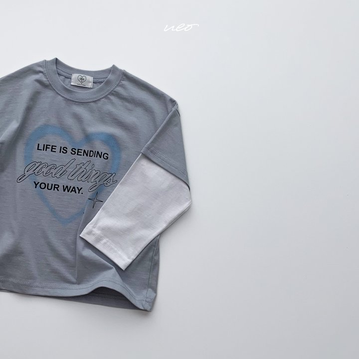 U Eo - Korean Children Fashion - #magicofchildhood - Cream Layered Boxy Tee - 6
