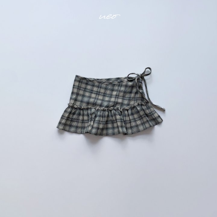 U Eo - Korean Children Fashion - #minifashionista - Again Girl Wrap Skirt - 5