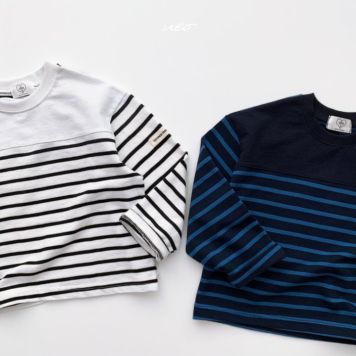 U Eo - Korean Children Fashion - #minifashionista - Ivy Stripe Tee - 3