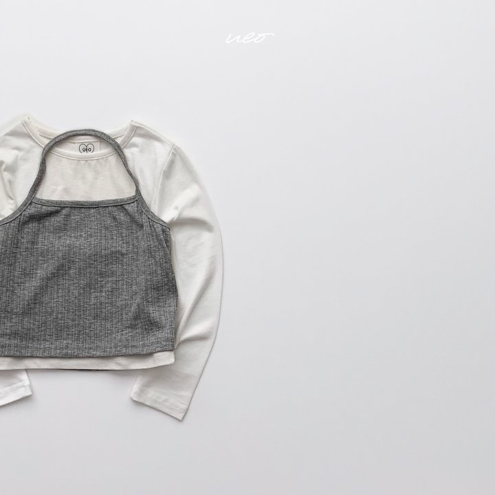 U Eo - Korean Children Fashion - #minifashionista - Halter Neck Sleeveless Set - 6