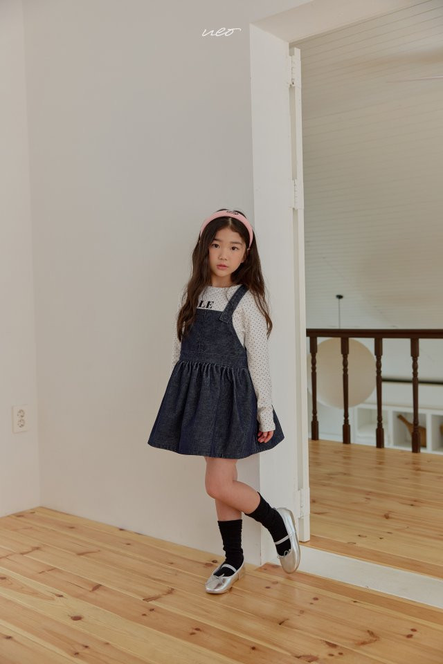 U Eo - Korean Children Fashion - #prettylittlegirls - Tulip Corduroy Suspender One-piece - 10