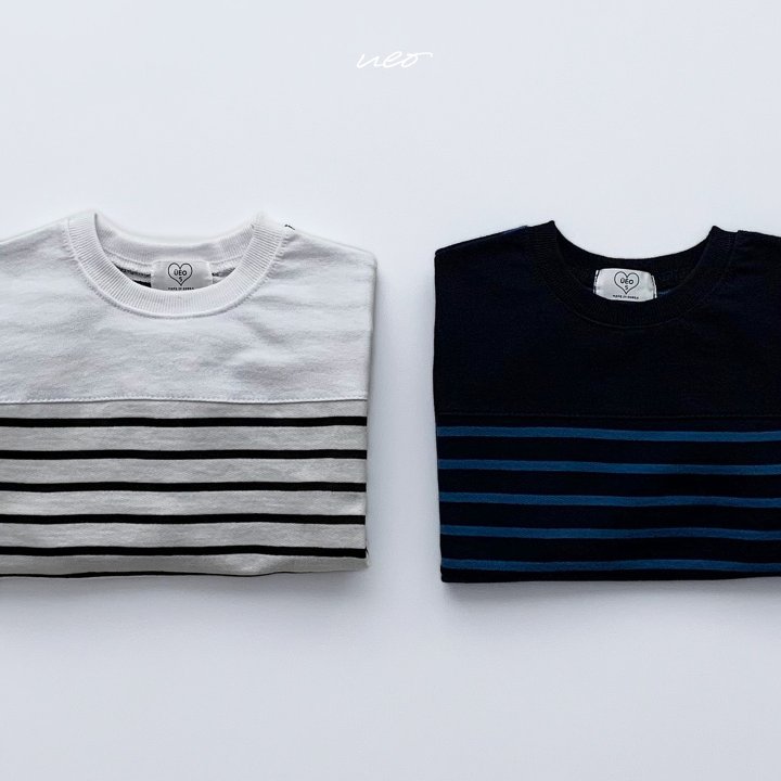 U Eo - Korean Children Fashion - #minifashionista - Ivy Stripe Tee - 4