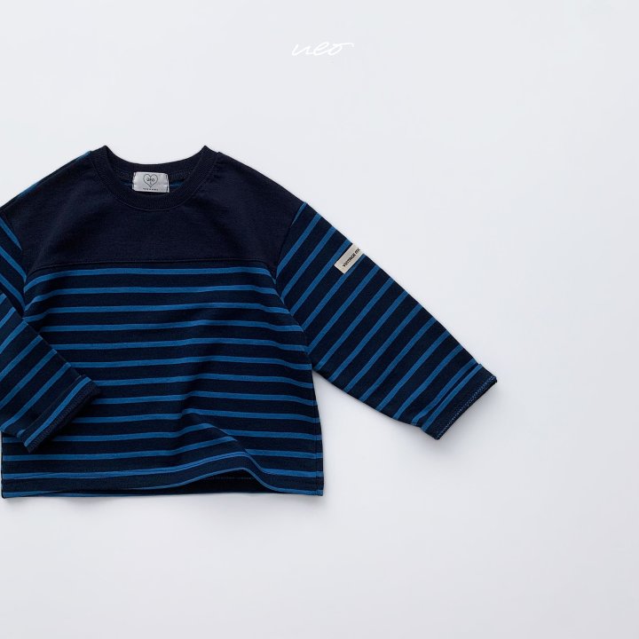 U Eo - Korean Children Fashion - #stylishchildhood - Ivy Stripe Tee - 7
