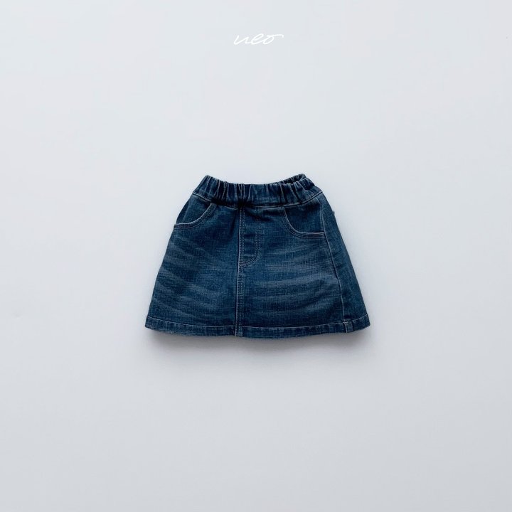 U Eo - Korean Children Fashion - #stylishchildhood - Micro Denim Skirt - 5