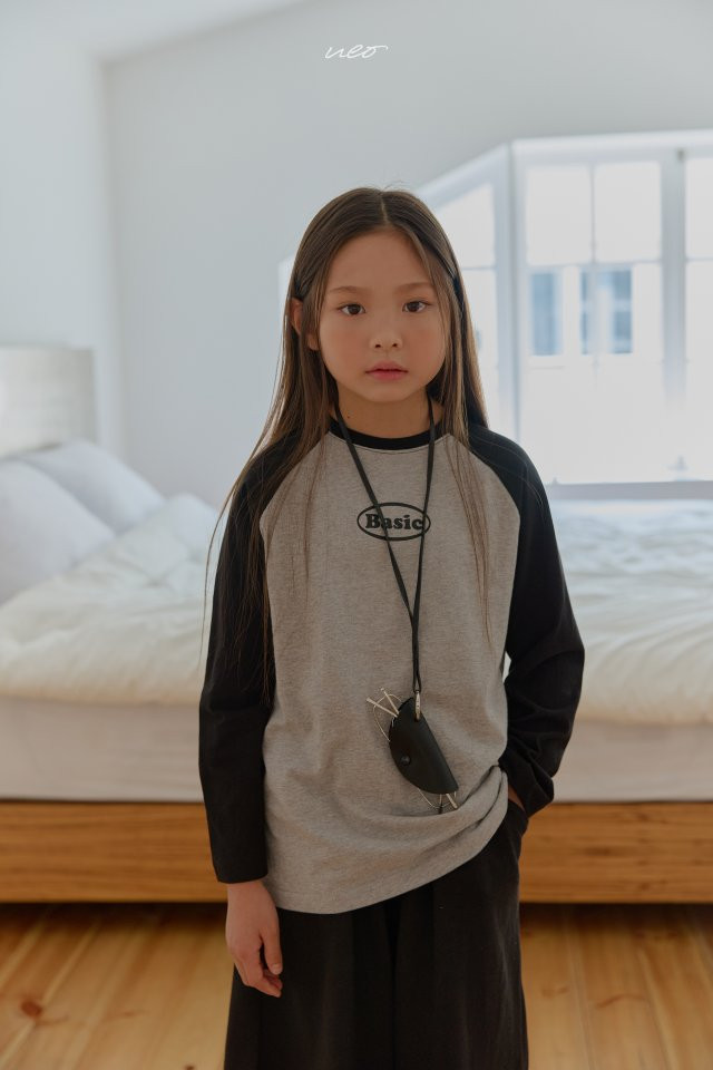U Eo - Korean Children Fashion - #todddlerfashion - Basic Raglan Boxy Tee - 8