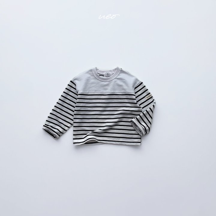 U Eo - Korean Children Fashion - #todddlerfashion - Ivy Stripe Tee - 5