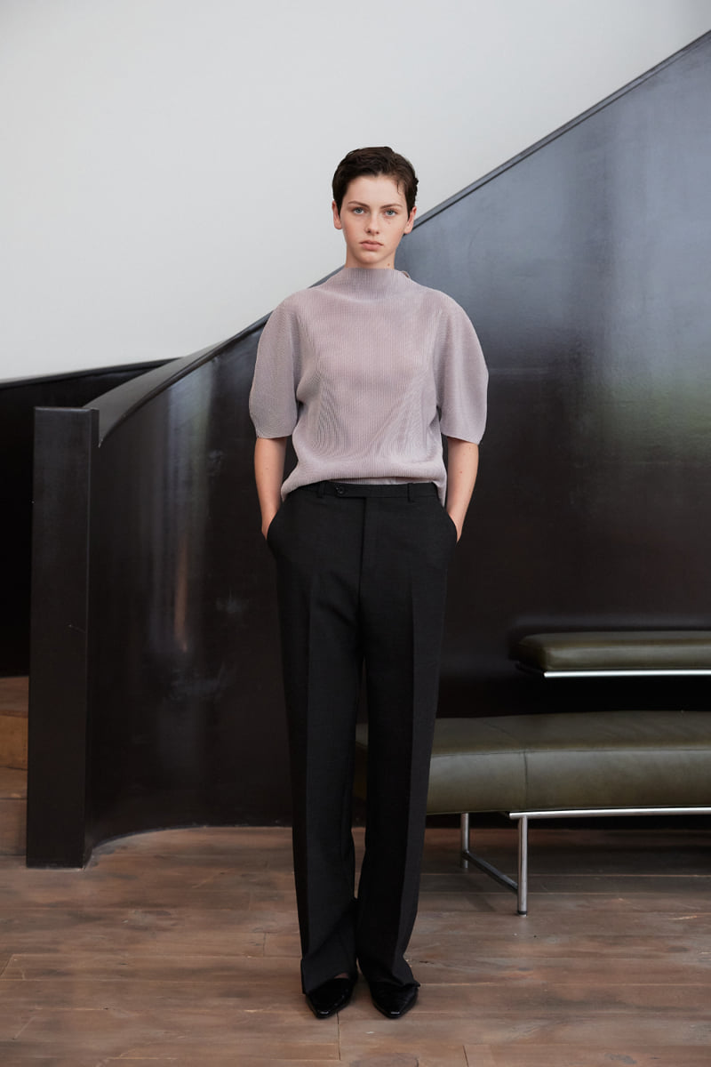 Understanding - Korean Women Fashion - #momslook - Volume Bell Pleats Blouse