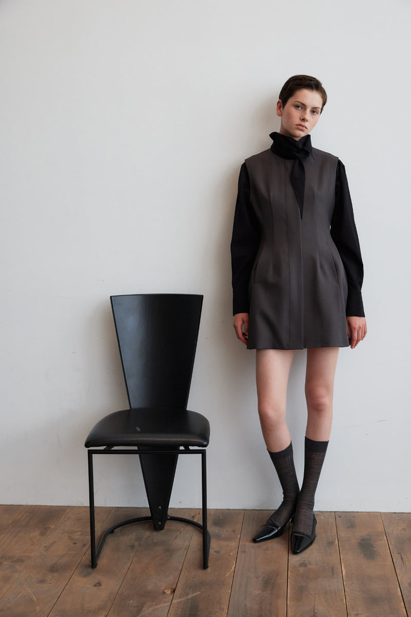 Understanding - Korean Women Fashion - #momslook - Edge Line One-piece - 9
