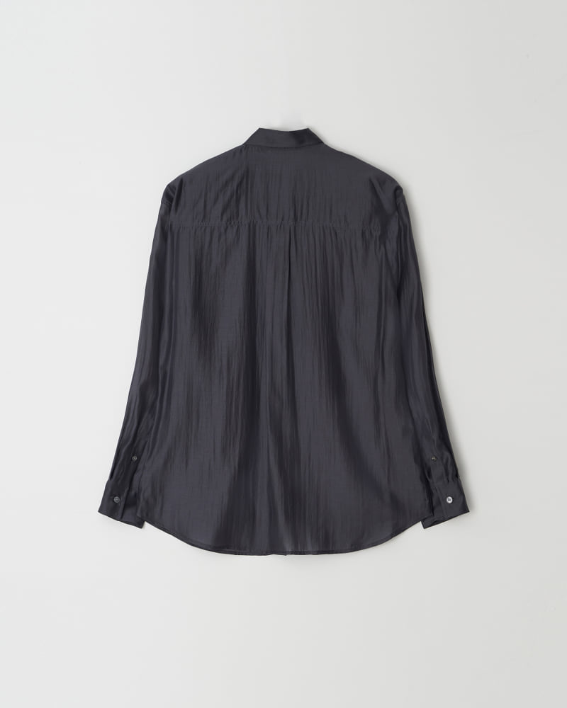 Understanding - Korean Women Fashion - #momslook - Silky Shirt - 9